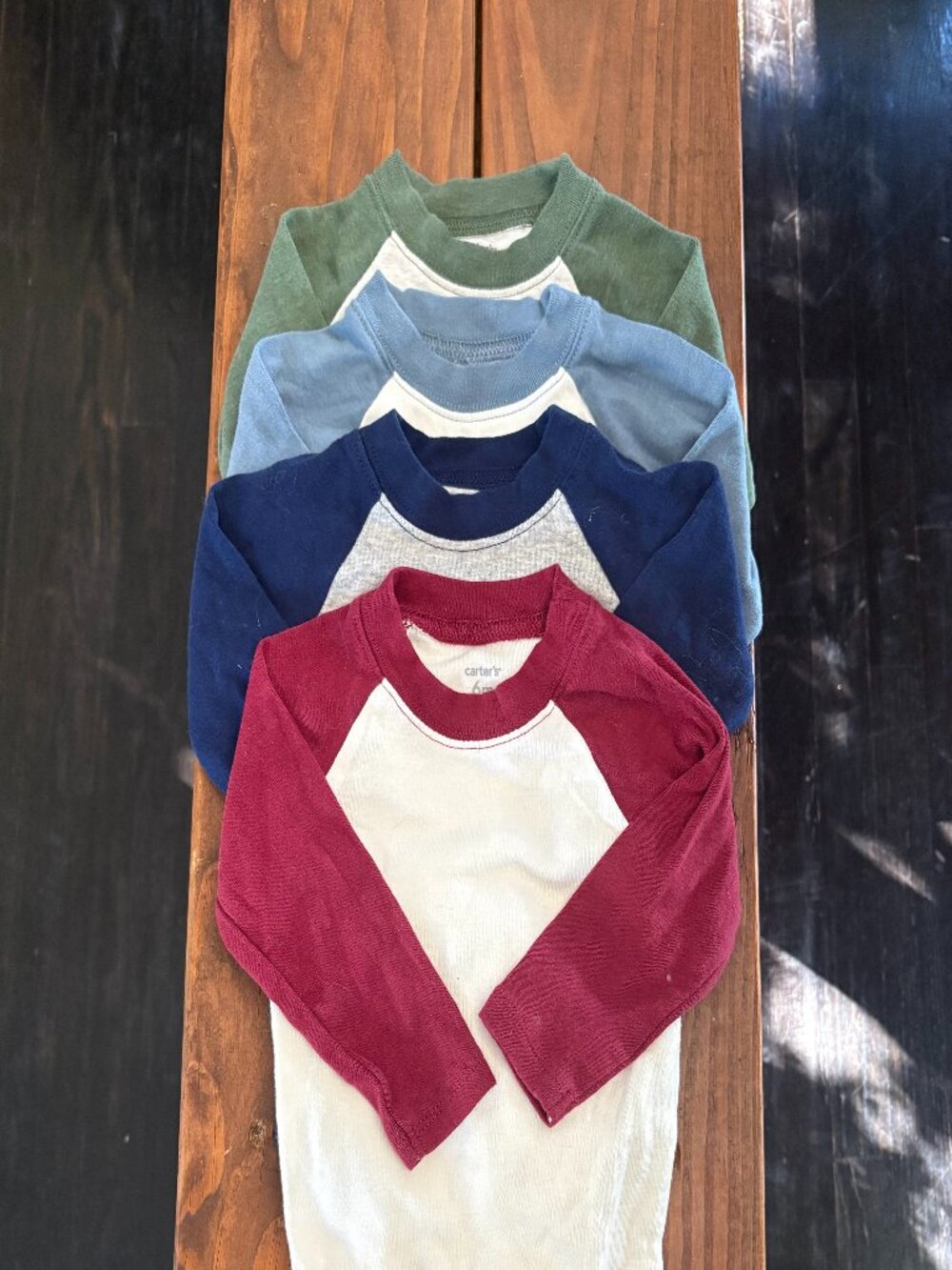 Carter’s Baby Boy 4-Piece Long Sleeve Bundle Size 6M